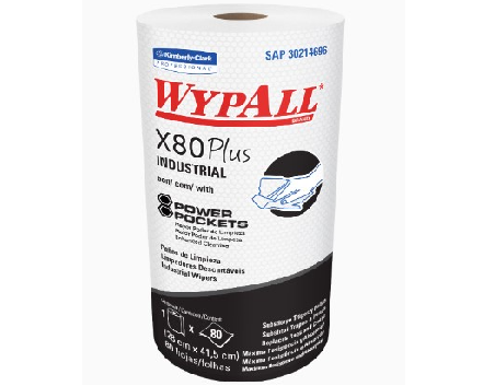 PAÑO WYPALL X80 REGULAR ROLL