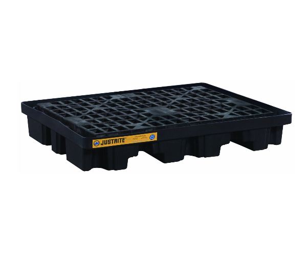 PALLET JUSTRITE 28672  BAJO PERFIL 2 TAMBORES